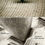 A Vinyl Record & Needle Under Microscope at 1000x Magnification 26 hvqpy0m68et112