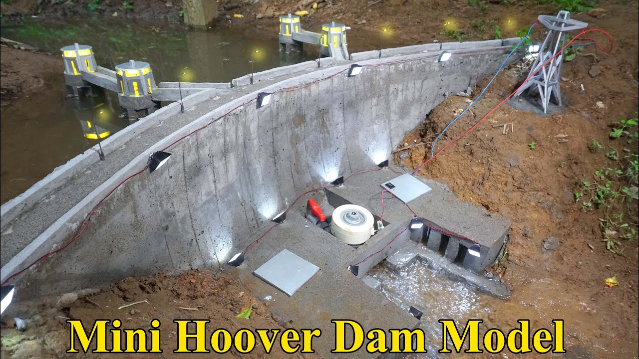 Construction Of A Mini Hydroelectric Dam - PINZOR