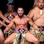 New Zealand's MΔori tribes performing The Haka war dance 27 te matatini3