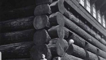 Redwood Hut 1938 Ridgefield Washington USA