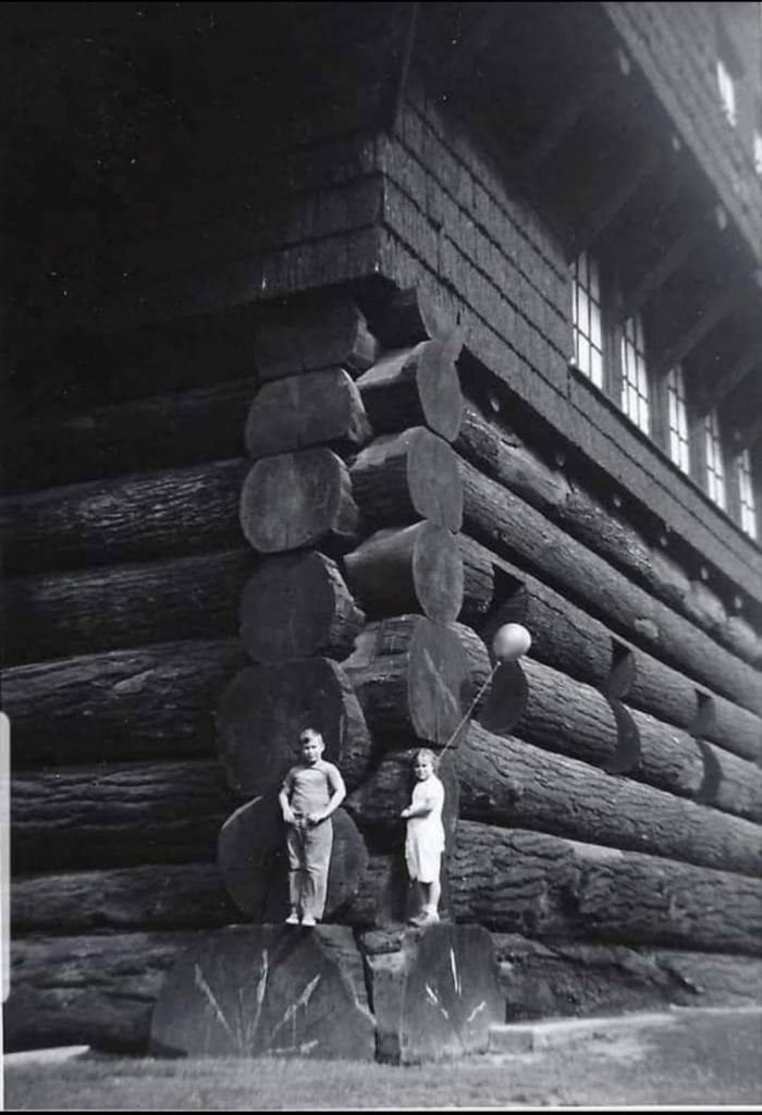Redwood Hut 1938 Ridgefield Washington USA