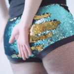 Derby Kiss Color Changing Sequin Shorts